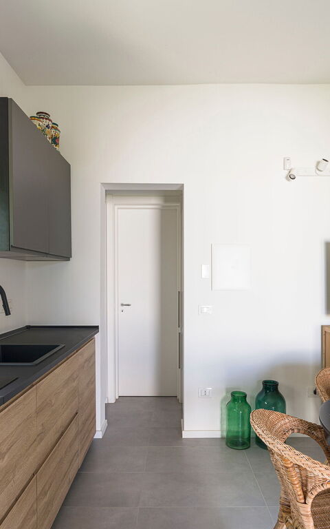 Casa Tancredi: Køkken, Stue