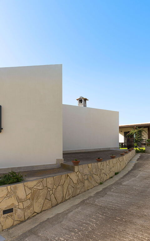 Casa Tancredi: Have, Udvendige