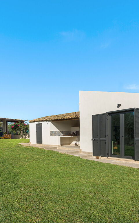 Casa Tancredi: Have, Udvendige