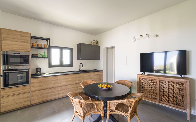 Casa Tancredi: Køkken, Stue