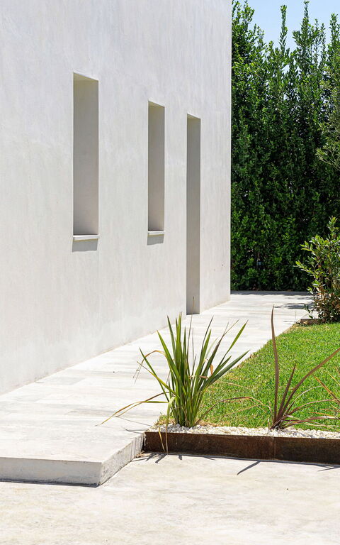 Villa Bonita: Have, Udvendige