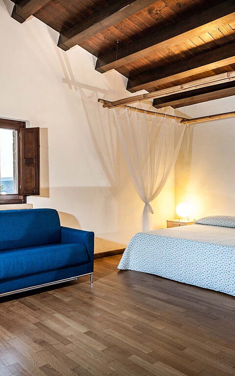 Villa Corte Dorata: soveværelse