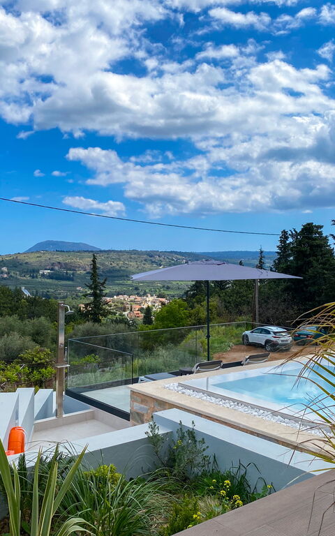 Villa Kallos: pool, Udendørs, Udvendige