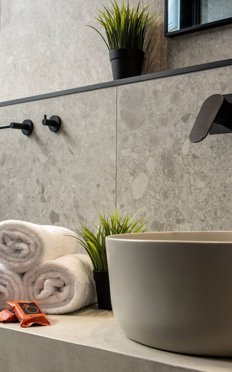 Villa Kallos: Badeværelse, Værelsesoplysninger