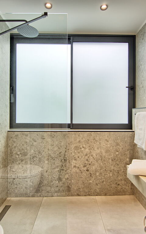 Villa Kallos: Badeværelse