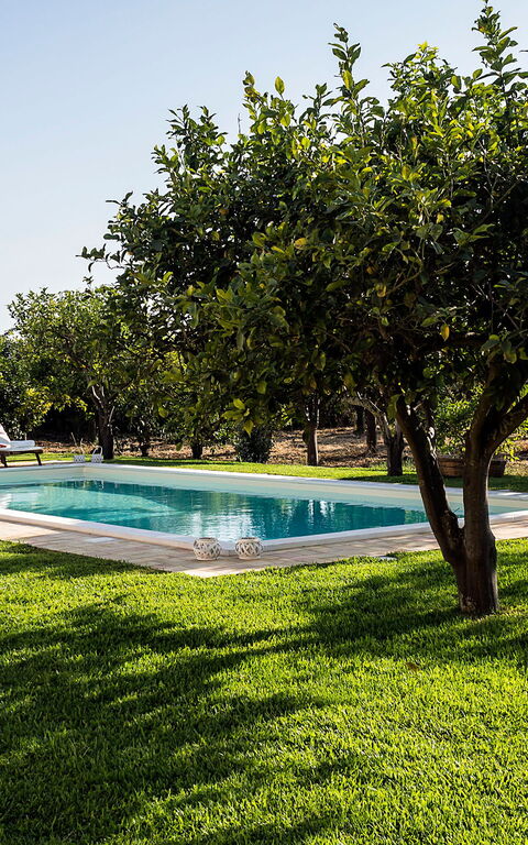 Don Salvatore: Have, pool, Udvendige