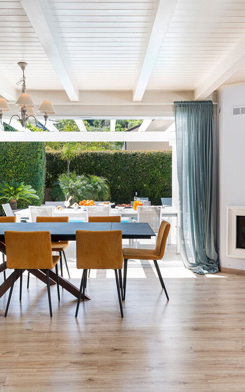 Villa Giutitta: Frokostlokale, Stue