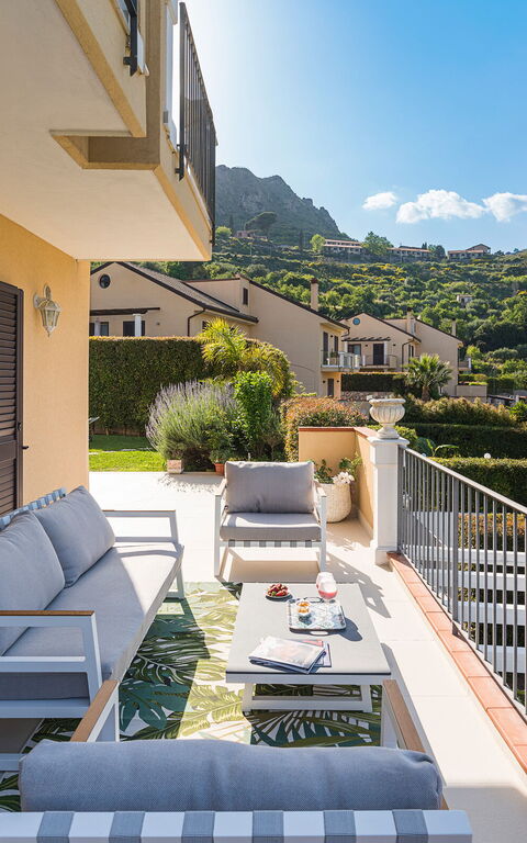 Villa Giutitta: Altan / terrasse / gårdhave, Visninger