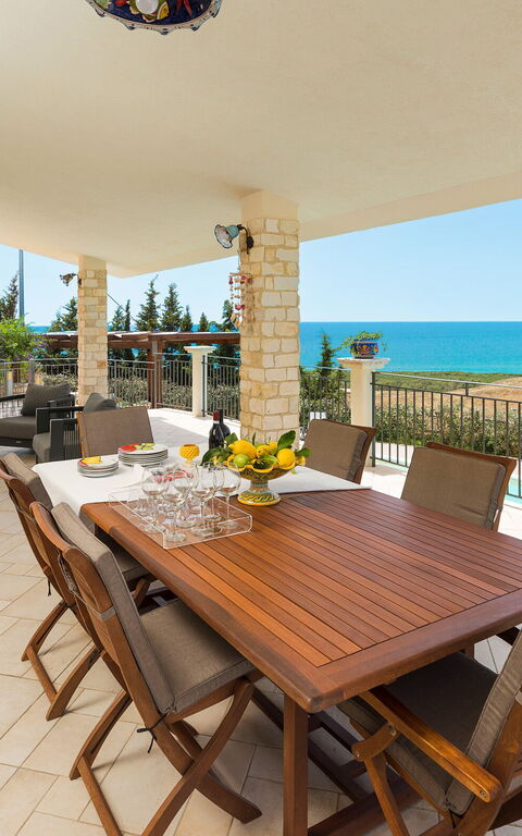 Villa Anthea: pool, Udvendige, Visninger