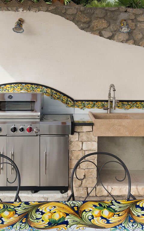 Villa Anthea: Køkken, Udvendige