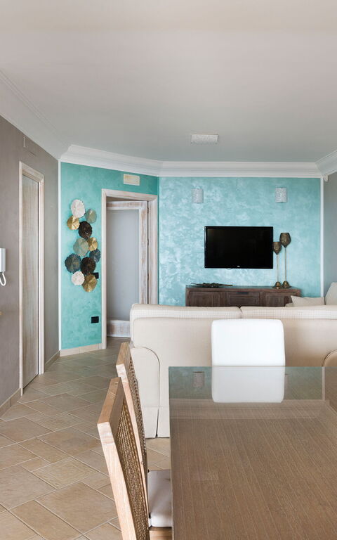 Villa Anthea: Frokostlokale, Stue, Værelsesoplysninger