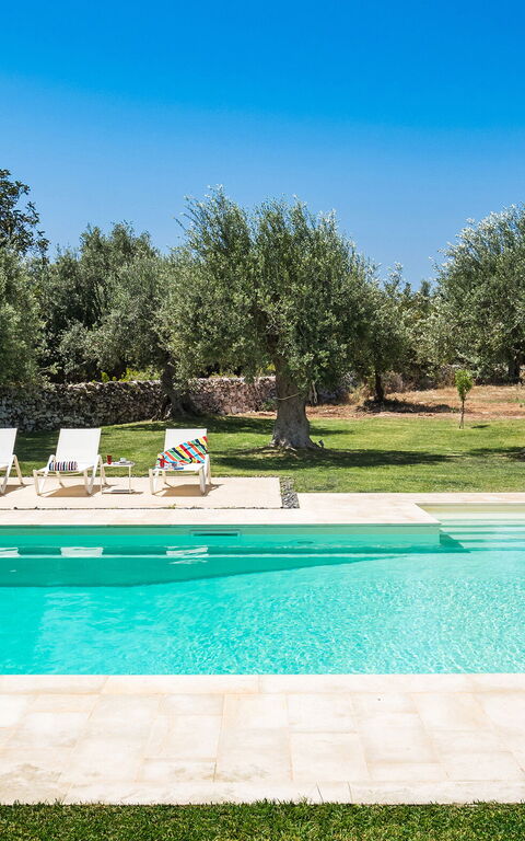 Corte Moscata: Have, pool, Udvendige