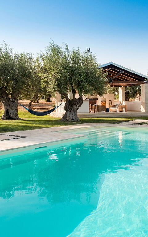 Corte Moscata: Have, pool, Udvendige