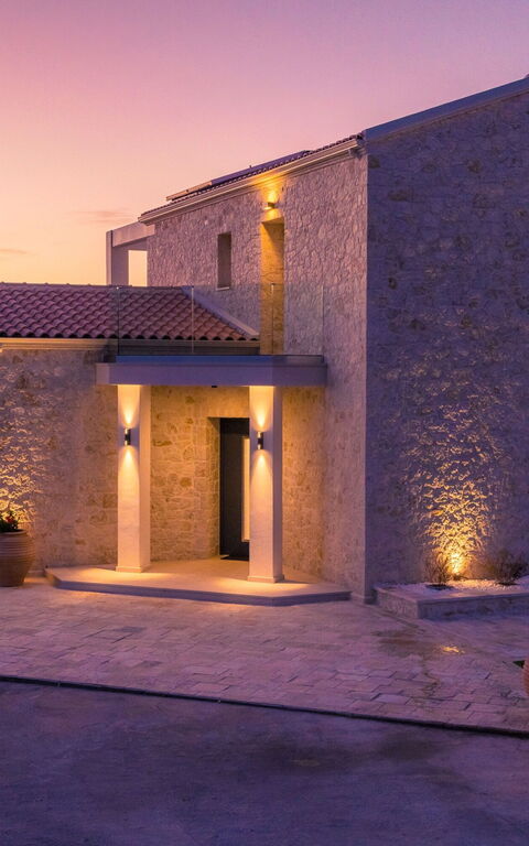 Villa Acropolitana: Udendørs, Udvendige, Visninger