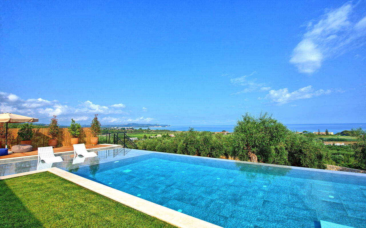 Villa Acropolitana: Have, pool, Udendørs, Udvendige