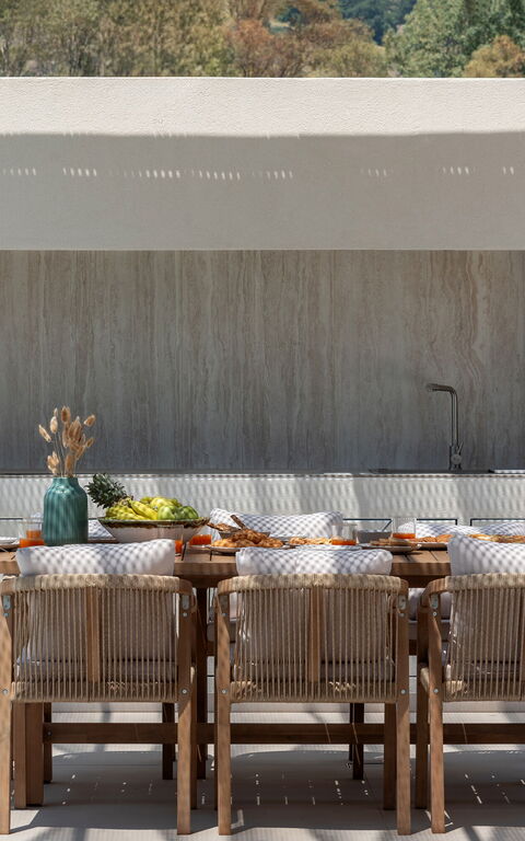 Villa El: Altan / terrasse / gårdhave