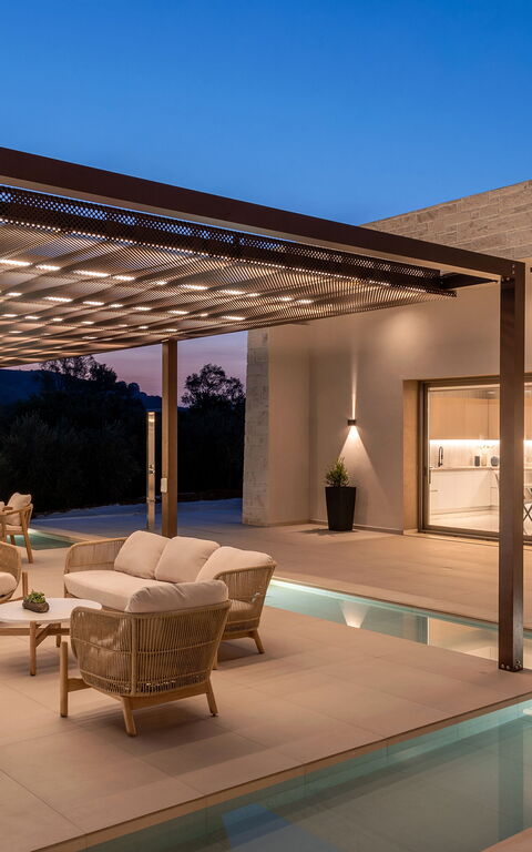 Villa El: Altan / terrasse / gårdhave, pool