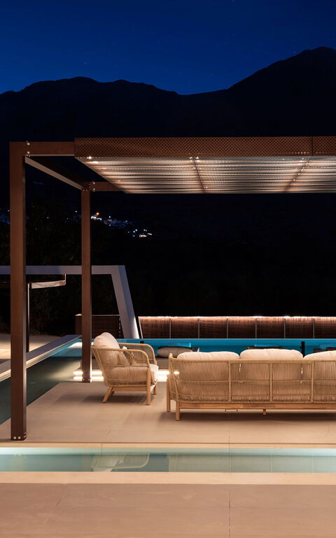 Villa El: Altan / terrasse / gårdhave, pool