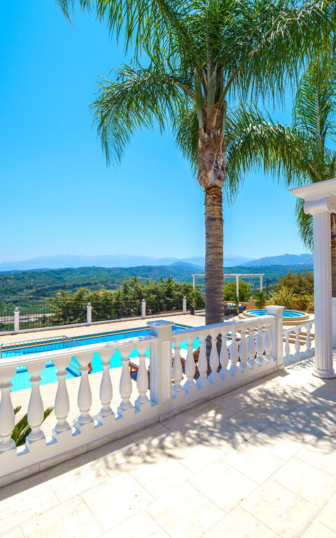 Iro Royal Villa: Altan / terrasse / gårdhave, pool, Udendørs, Udvendige