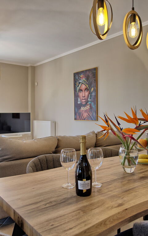 Villa Kostantina: Frokostlokale, Stue