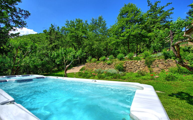 Villa Mulino: boblebad, Have, pool, Udendørs, Udvendige