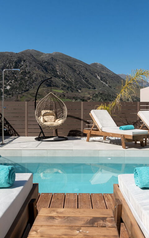 Villa Silentium Evilia: pool, Udendørs, Udvendige