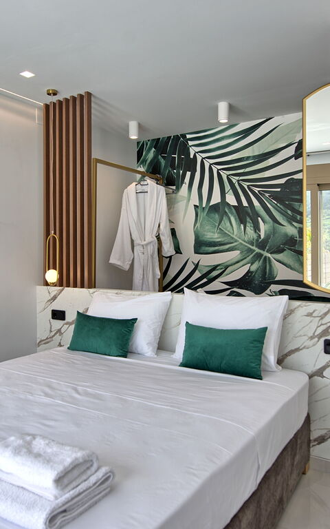 Villa Silentium Evilia: soveværelse