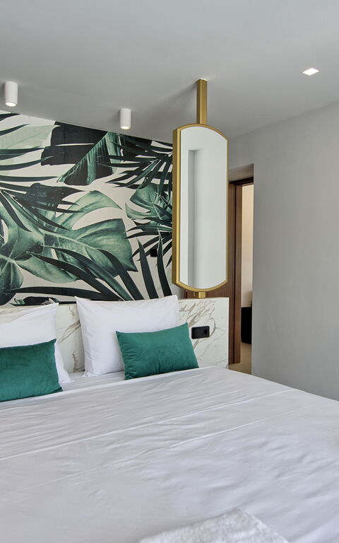 Villa Silentium Evilia: soveværelse