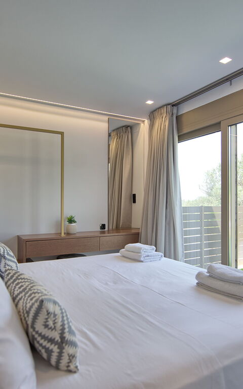 Villa Silentium Evilia: soveværelse