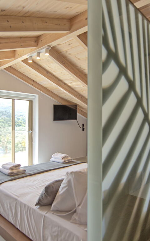 Villa Silentium Evilia: soveværelse