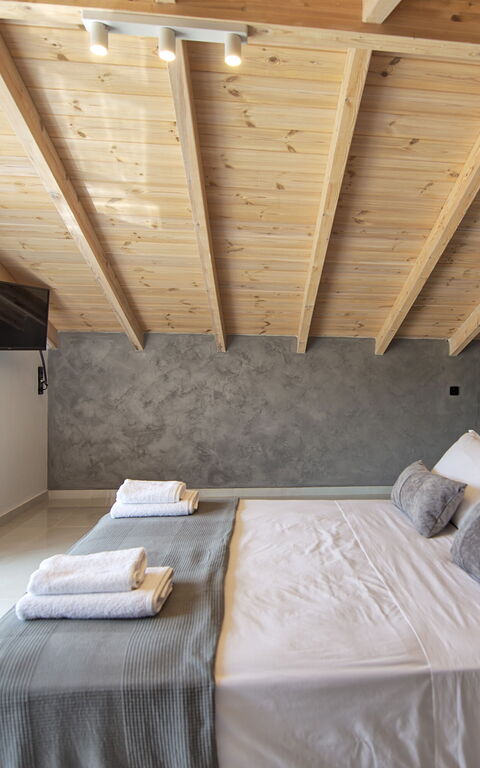 Villa Silentium Evilia: soveværelse