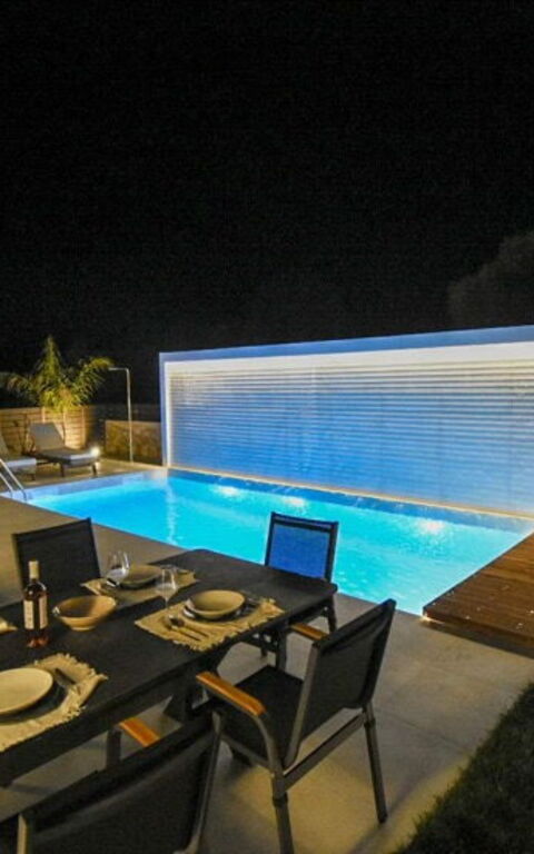 Villa Silentium Ionia: pool, Udvendige