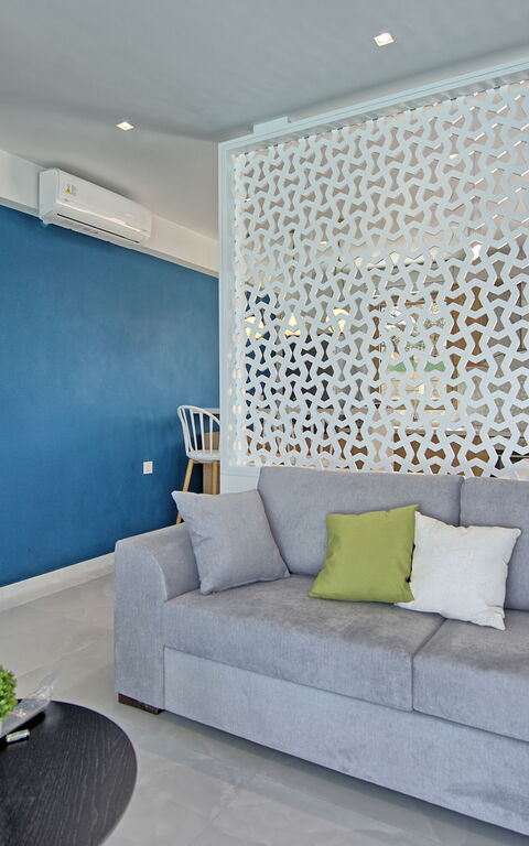 Villa Silentium Ionia: Stue