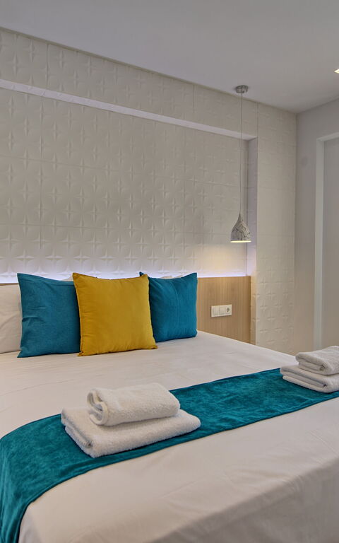 Villa Silentium Ionia: soveværelse