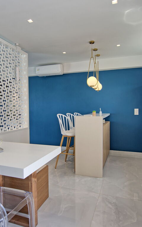 Villa Silentium Ionia: Frokostlokale, Køkken