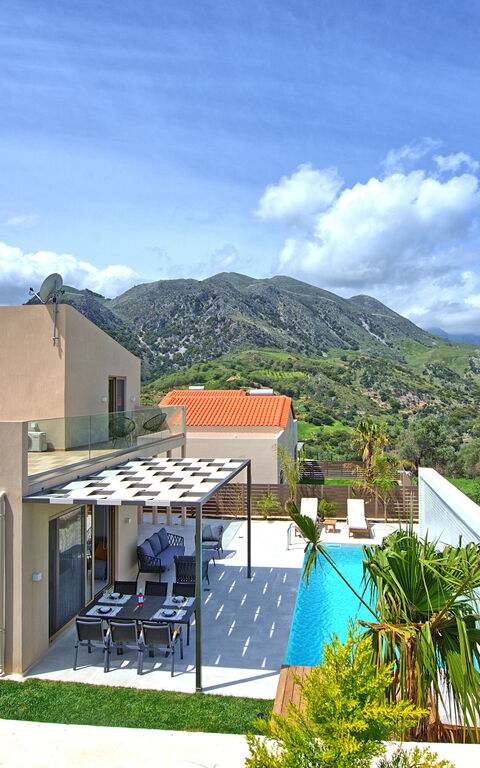 Villa Silentium Ionia: pool, Udendørs, Udvendige, Visninger