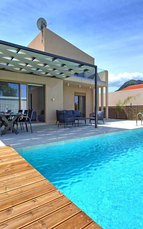 Villa Silentium Ionia: pool, Sommer, Udendørs, Udvendige