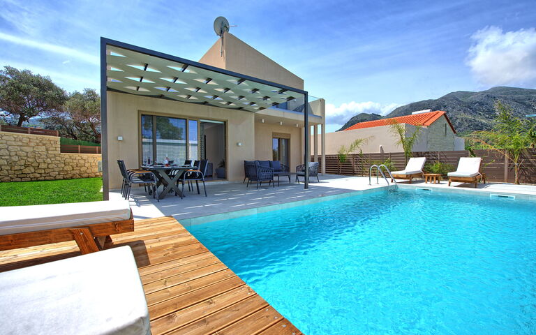 Villa Silentium Ionia: pool, Sommer, Udendørs, Udvendige