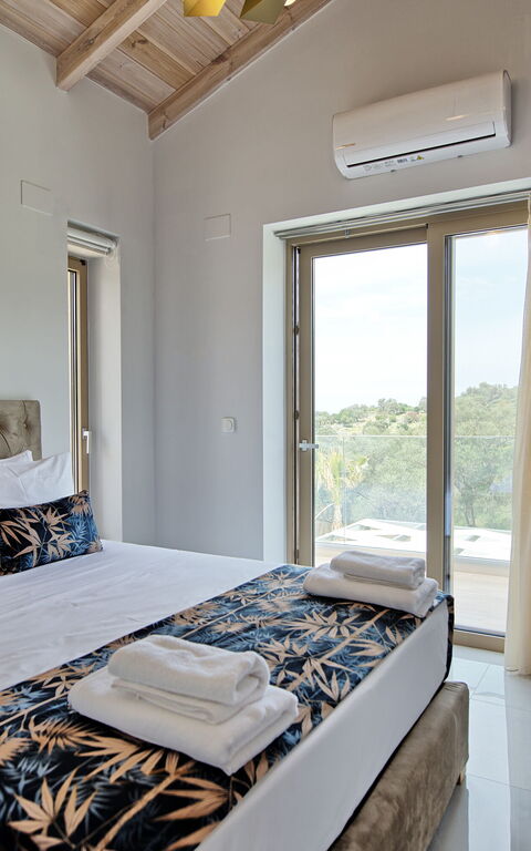 Villa Silentium Olia: soveværelse