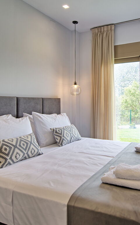 Villa Silentium Olia: soveværelse