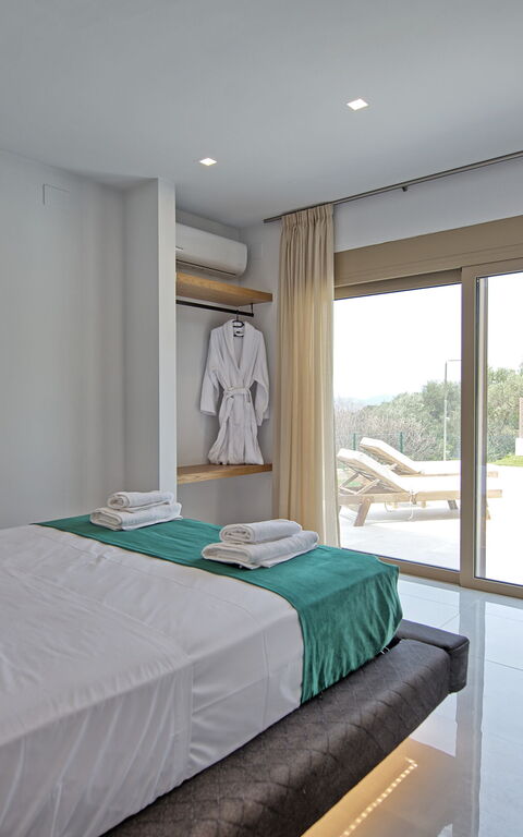 Villa Silentium Olia: soveværelse