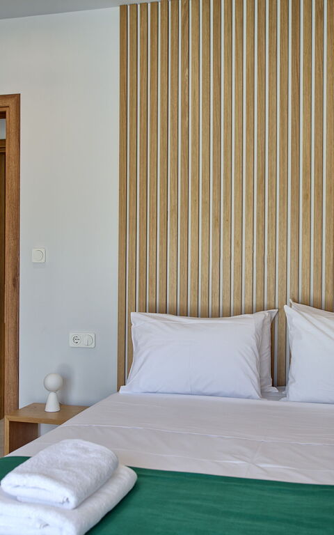 Villa Silentium Olia: soveværelse