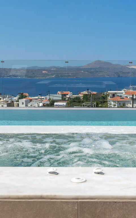 Seaview Lux: boblebad, Udendørs, Udvendige