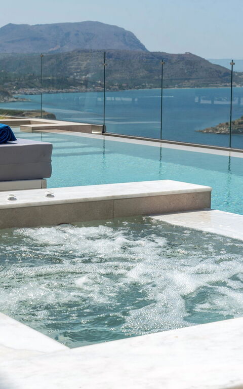 Seaview Lux: boblebad, Udendørs, Udvendige