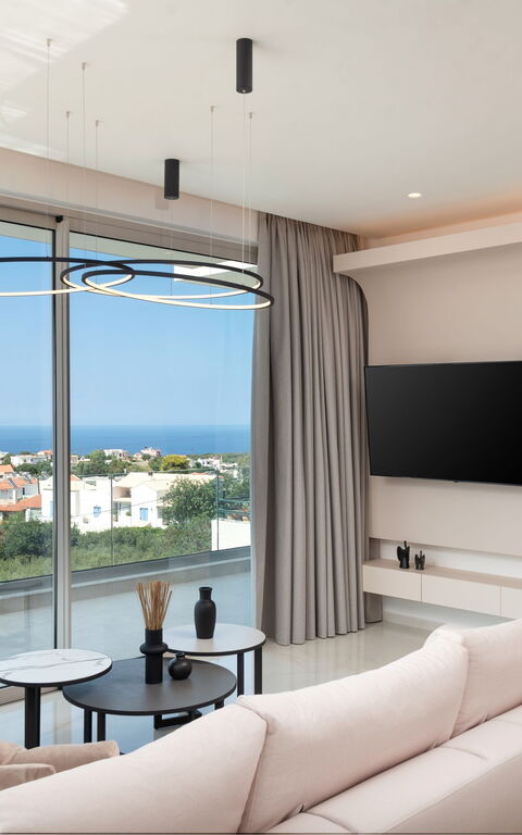 Seaview Lux: Køkken, Stue