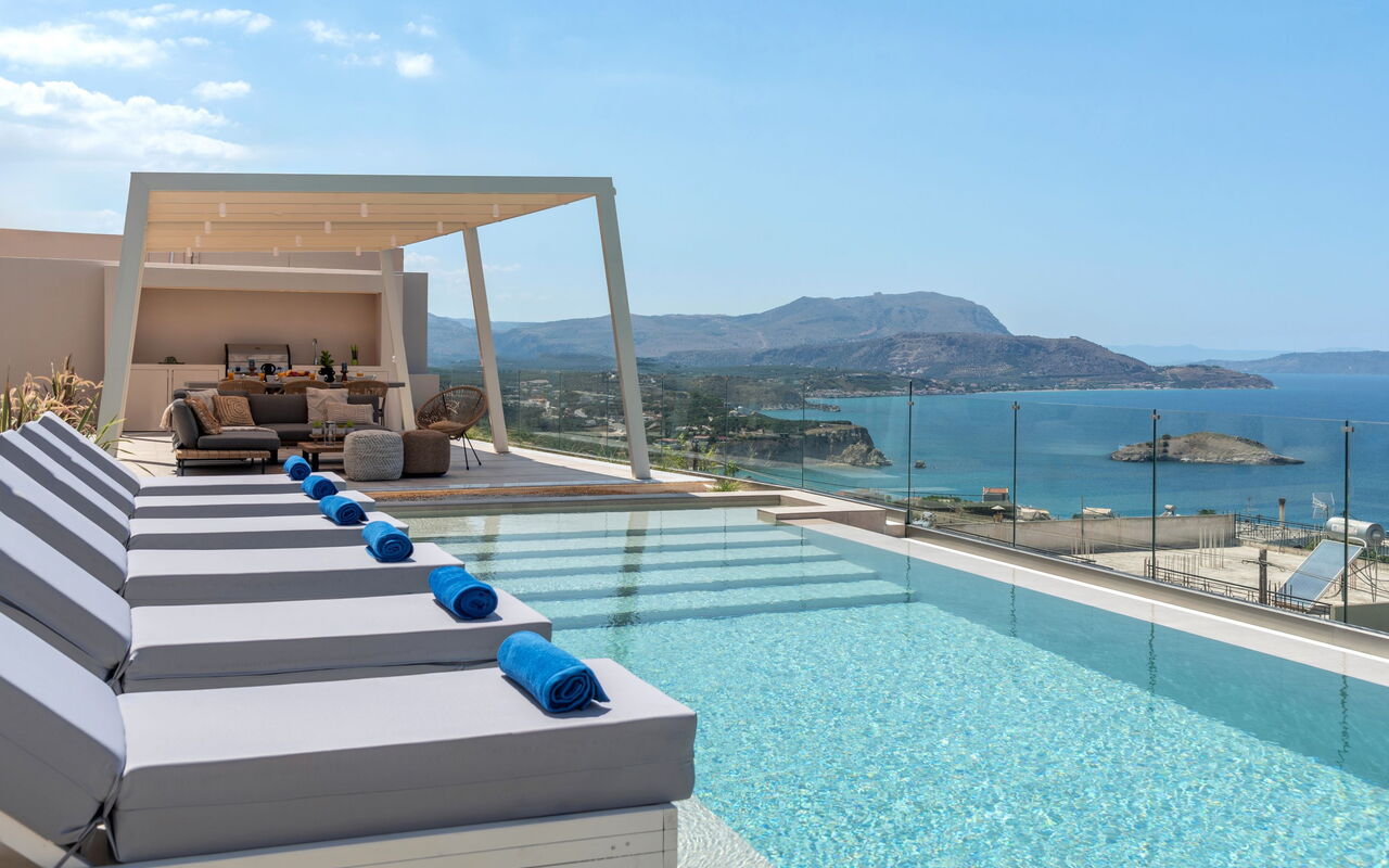 Seaview Lux: pool, Udendørs, Udvendige