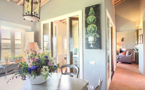 Feriebolig La Loggia: Frokostlokale