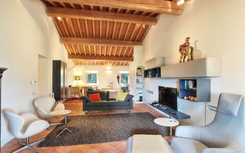 Feriebolig La Terrazza: Stue