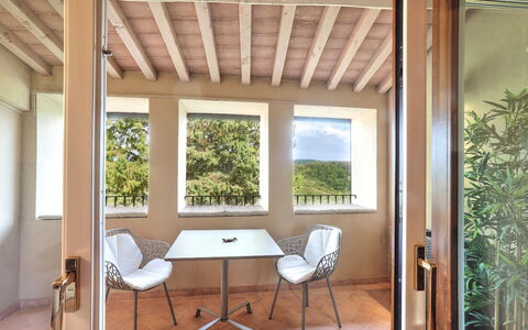 Feriebolig La Terrazza: Altan / terrasse / gårdhave