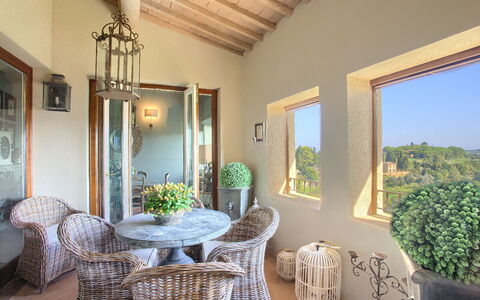 Feriebolig La Loggia: Stue